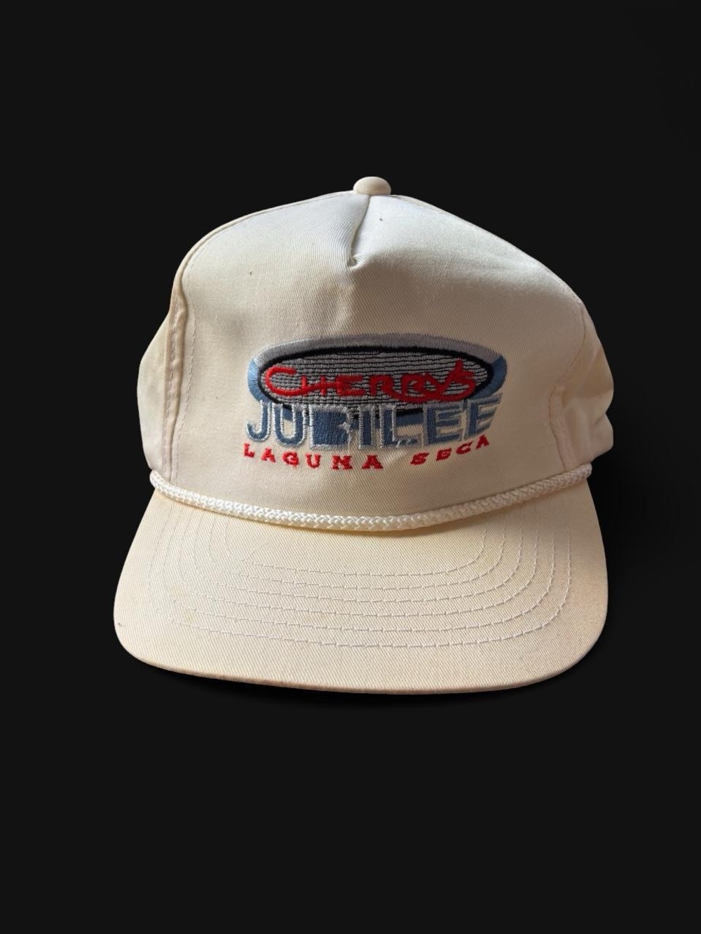 ✨Vintage 1980s Laguna Seca racing cap with embroidered logo✨
